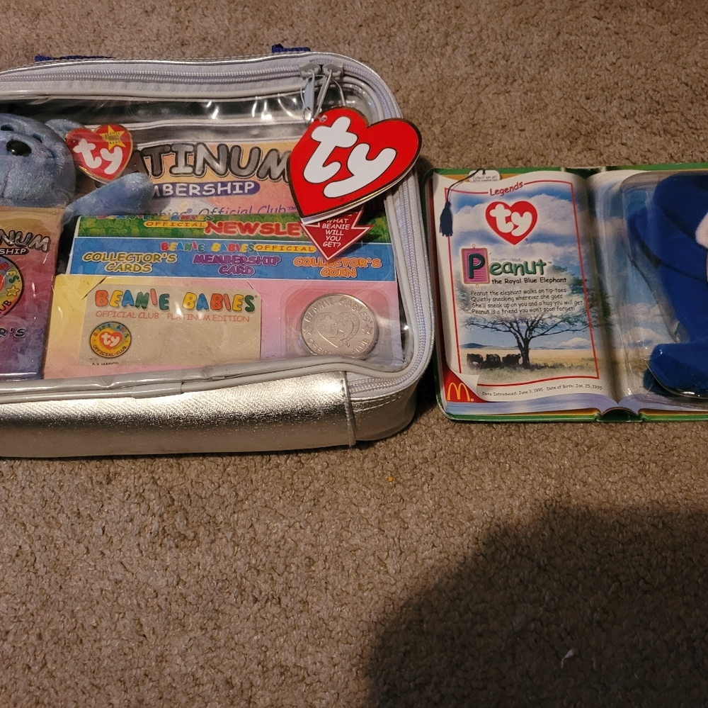 FREE WITH ANY PURCHASE Beanie babies